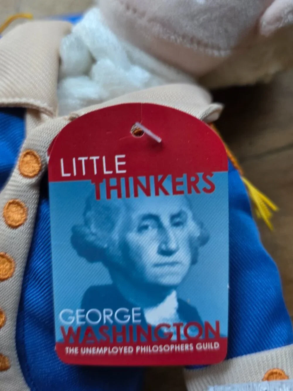 NWT Little Thinkers George Washington Doll - 12